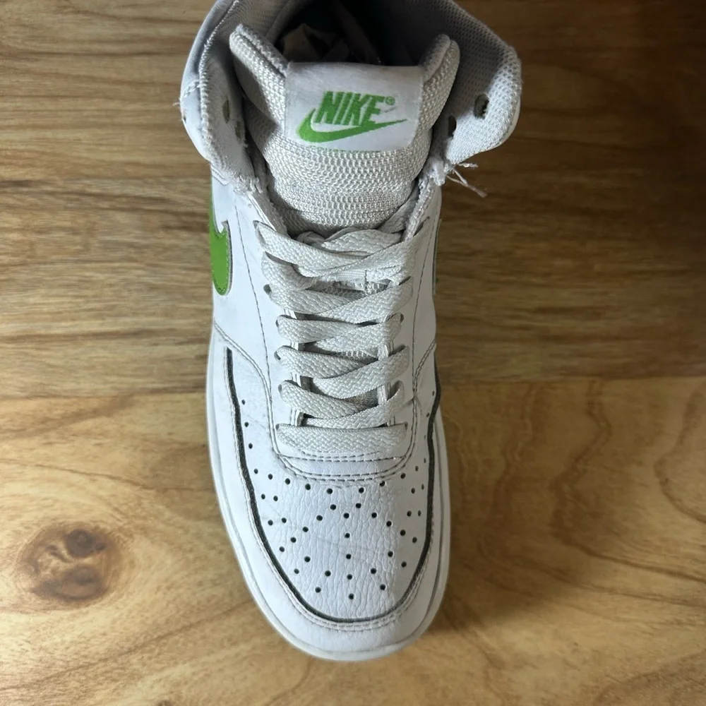 Nike Gray and White Sneakers